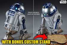 Sideshow Collectibles R2-D2 Deluxe 1:6 scale Star Wars & BONUS CUSTOM STAND  picture