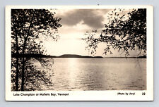 RPPC Scenic View Malletts Bay Malletts Bay Vermont VT Real Photo Postcard picture