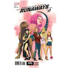 Runaways (2017 series) #1 in Near Mint condition. Marvel comics [b& picture