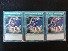 YU-GI-OH CARD 3X SDCB-EN029 THE MELODY OF AWAKENING DRAGON MINT 1ST EDITION picture