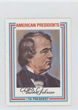 1974 Panographics American Presidents Andrew Johnson #17 00gy picture