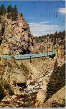 Vista Dome California Zephyr in South Boulder Canyon 1958 Vintage Postcard KK1 picture