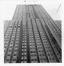 Empire State Building NY View from Street Buildings Vintage Photo picture