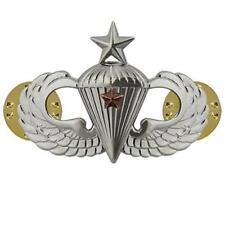 Army Badge Senior Combat Parachute 1st First Award Mirror Finish picture