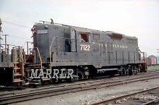 RR Print-PENNSYLVANIA PRR 7122 at Wilkes Barre Pa  8/21/1965 picture