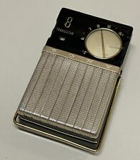 Classic Reverse-Painted Sony TR-86 Transistor Radio - Black & Gold picture