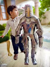 Medieval Knight Suit Of Armor Mini Armour Home Decor With Display Stand and Base picture