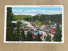 Postcard Evergreen CO Colorado Aerial View Bear Creek Canyon Circle Road Trip picture