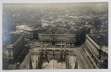 Postcard Italy Milano Veduta Parziale Dal Duomo Aerial RPPC Unused picture