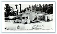 Carlton Lodge Hollywood California CA RPPC Photo Unposted Vintage Postcard picture