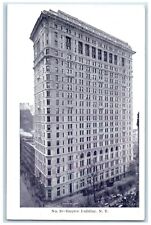 c1910 Empire Building Exterior Road Street New York NY Vintage Antique Postcard picture