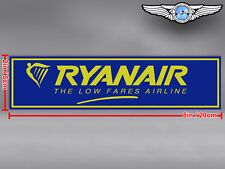 RYANAIR RYAN AIR RECTANGULAR LOGO STICKER / DECAL picture