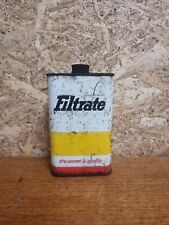 Vintage Filtrate Piston Type Shock Absober Oil Tin Can picture