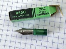 Uncommon Venus Esterbrook 9550 Firm Extra Fine Nib - Made In England - NOS picture