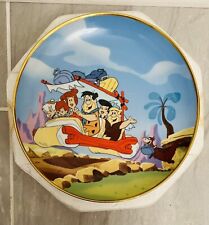The Flintstones Original Stone Age Family 1992 Collector Porcelain Plate picture