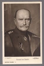 [57486] WORLD WAR I ERA GERMAN POSTCARD GENERAL HANS HARTWIG VON BESELER picture