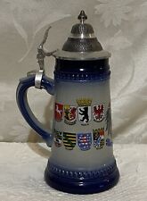 Zöller & Born Hand Painted German Beer Stein With Pewter Lid picture
