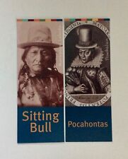 4 Native American Indian Book Marks: Sitting Bull & Pocahontas *BRAND NEW* picture
