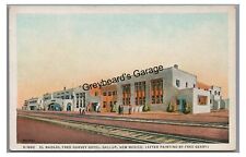Fred Harvey Hotel El Navajo Highway US ROUTE 66 GALLUP NM New Mexico Postcard picture