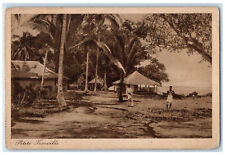 c1940's Little Trouville Jakarta Indonesia Vintage Unposted Postcard picture