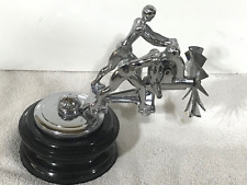Liberty  1930s Action Twins Hood Ornament St Paul MN - ORG. Parts / Marble Stand picture