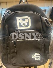2024 Disney Parks Disney World Black Bag Collection Backpack MEDIUM 12” IN picture