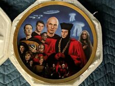 1994 Star Trek Encounter at Farpoint Hamilton Plate Collection The Episodes Mint picture