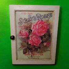 Vintage Scott’s Roses Key Box Holder  picture
