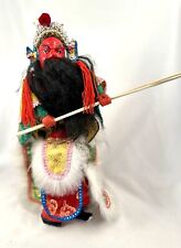 Chinese Opera Doll Zang He War Lord General 14” Modern picture