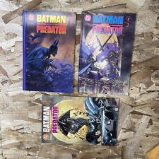 Batman vs Predator #1-3 Complete Prestige Series Set DC Dark Horse Comics 1991 picture