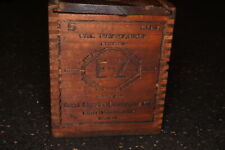  Rare EZ Anti Borox Welding Compound 5 lb Wood Box May 27 1902 picture