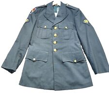 VTG Vietnam Era US Army Jacket 1st Field Force  Class A Uniform Coat Mens 35 picture