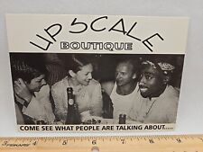 Vintage Postcard Advertising Upscale Boutique TUPAC Shakur Sting Madonna RARE picture