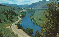 Postcard Big Hole Valley Cliffs Watercress Spring Montana MT Landscapes picture
