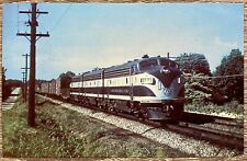 Vtg Railroad Postcard Richmond Fredericksburg & Potomac Train F7 Locomotives picture