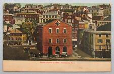 Market Square In 1844, Providence, RI Rhode Island Vintage Postcard (#8126) picture