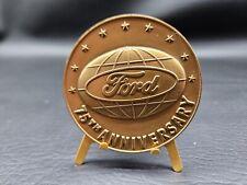 Ford 75th Anniversary Diamond Jubilee Medallion 1903-1978 Bronze picture
