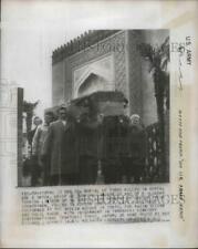 1950 Press Photo Burial of Turks killed in Korea picture