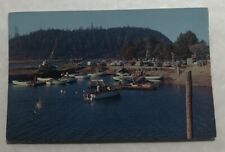 La Push, Washington Salmon Fishermen Gather During Runs. Postcard (R1) picture