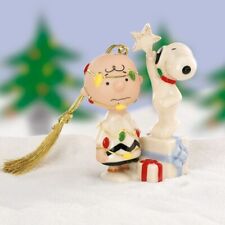 Peanuts Snoopy Lenox You re A Christmas Tree Charlie Brown Figurine Ornament picture