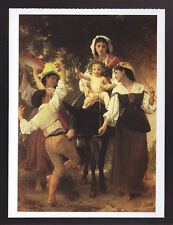 ADOLPHE-WILLIAM BOUGUEREAU Return from the Harvest ART ARTWORK PAINTING POSTCARD picture