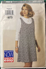 2001 BUTTERICK See & Sew 4073 Misses' Jumper Top Size 6-10 UNCUT picture