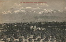 1907 View of Mt. San Bernardino from Redlands,CA California N. F. C. Co. Vintage picture