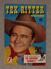 Tex Ritter Western #2 VG 4.0 1950 Low Grade picture