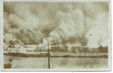 14/9/ 1922 GREECE TURKEY SMIRNE SMYRNA FIRE, CATASTROPHE .REAL PHOTOCARD COVER picture