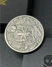 Pete's Pirate Life V3 Fly the Flag Titanium EDC Coin PPL Peter McKinnon picture