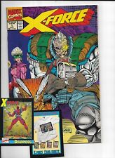 Marvel Comics~  X-Force  # 1  (1991)   W/Deadpool Card picture