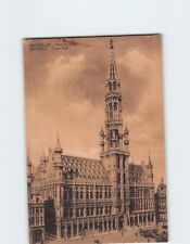 Postcard Town Hall Brussels Belgium picture