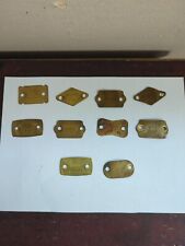 Lot Of 10 Vintage 1949/1951/60’s/70's Brass Dog License Tags - Pa. picture