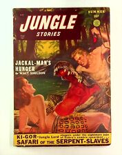 Jungle Stories Pulp 2nd Series Jun 1949 Vol. 4 #7 FN- 5.5 picture